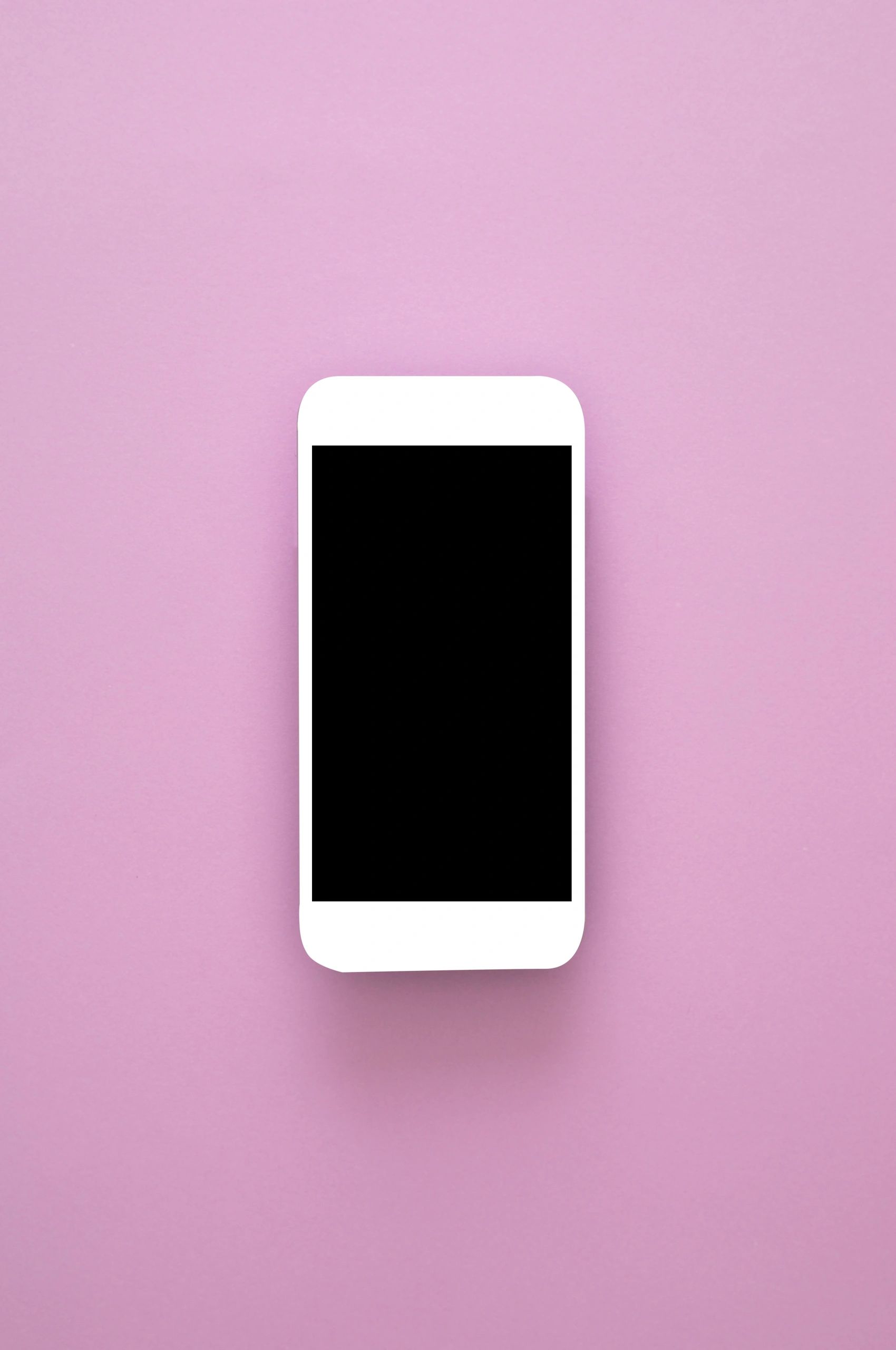 Mobile phone app presentation mockup